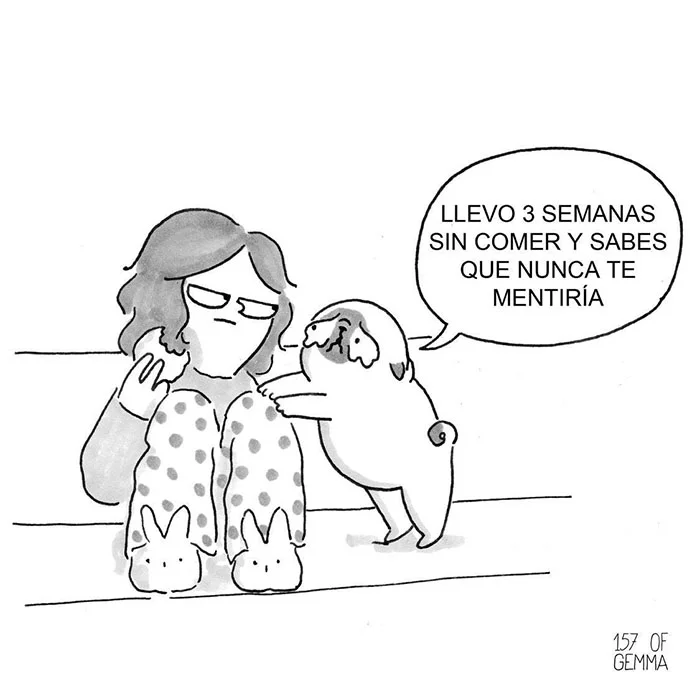 Perro dramatico