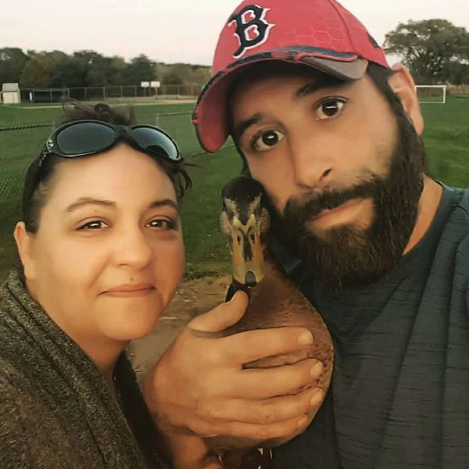 pato y pareja