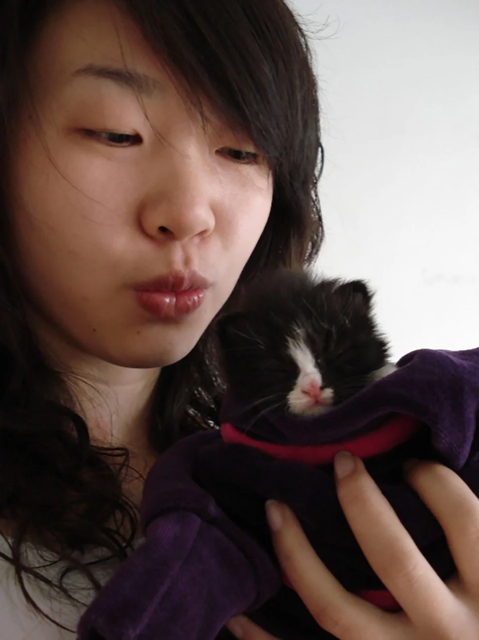 Gatito y su humana