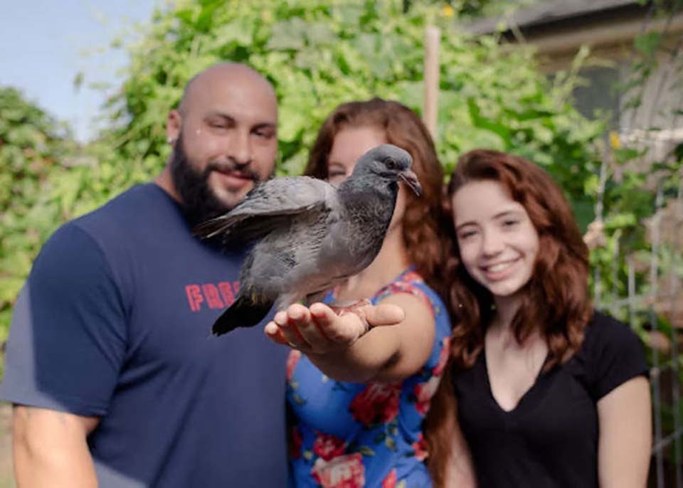 palomita y su familia