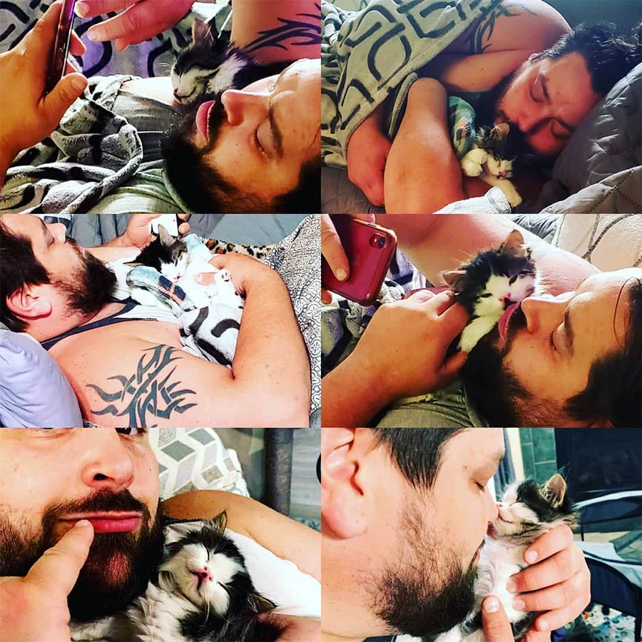 Penelope con papá