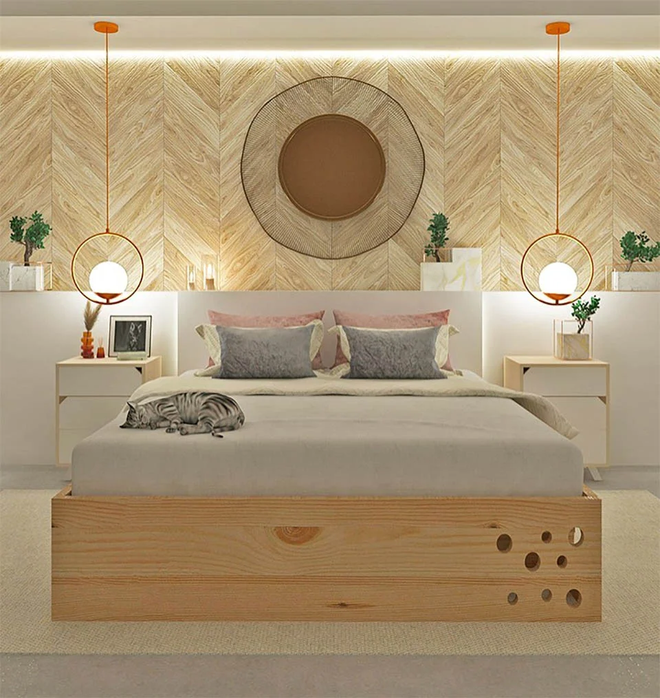 Cama para gatos y humanos