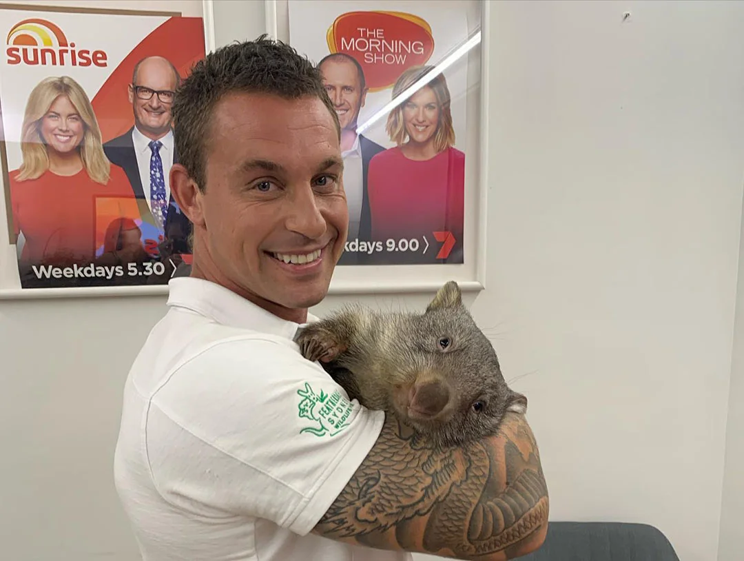 Chad con animal