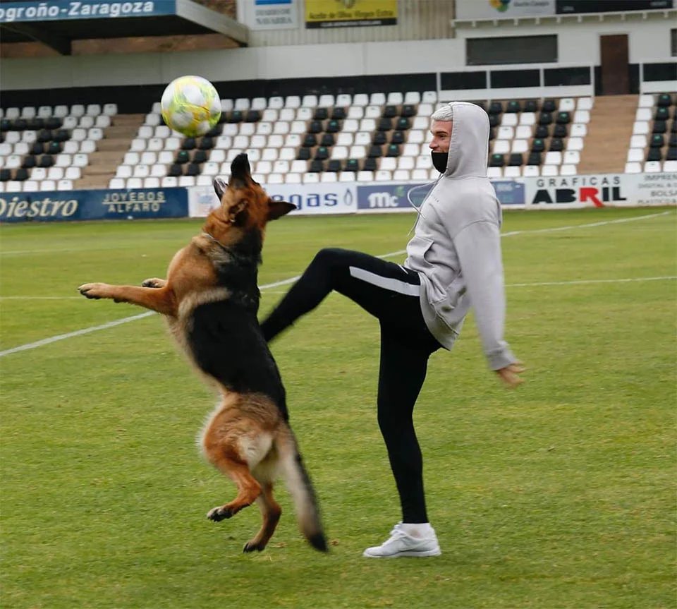 Jara y jugador
