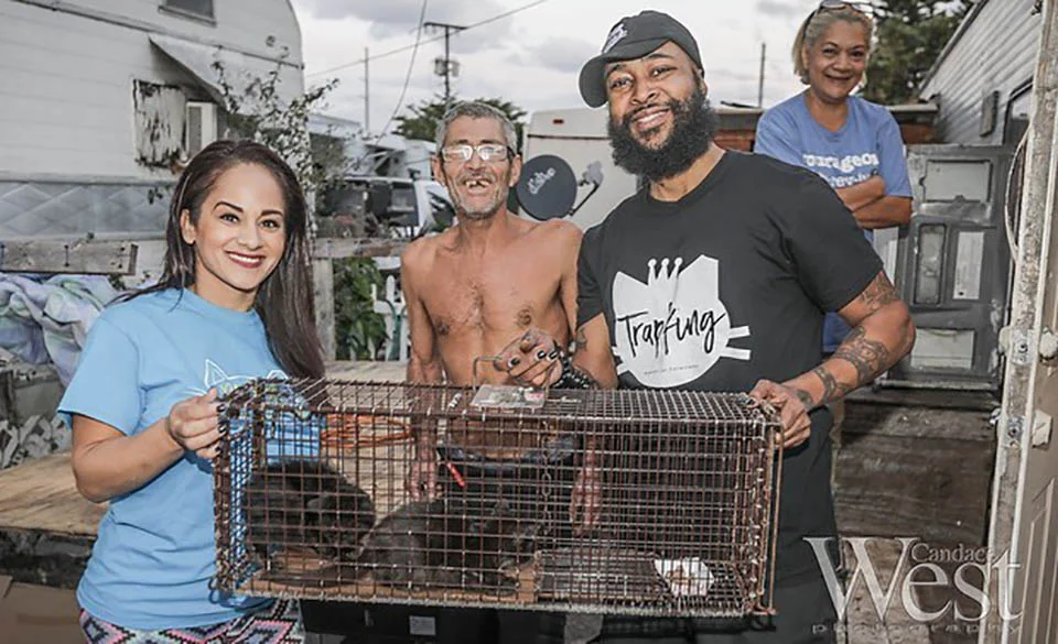 Rapero trabaja para rescatar gatos