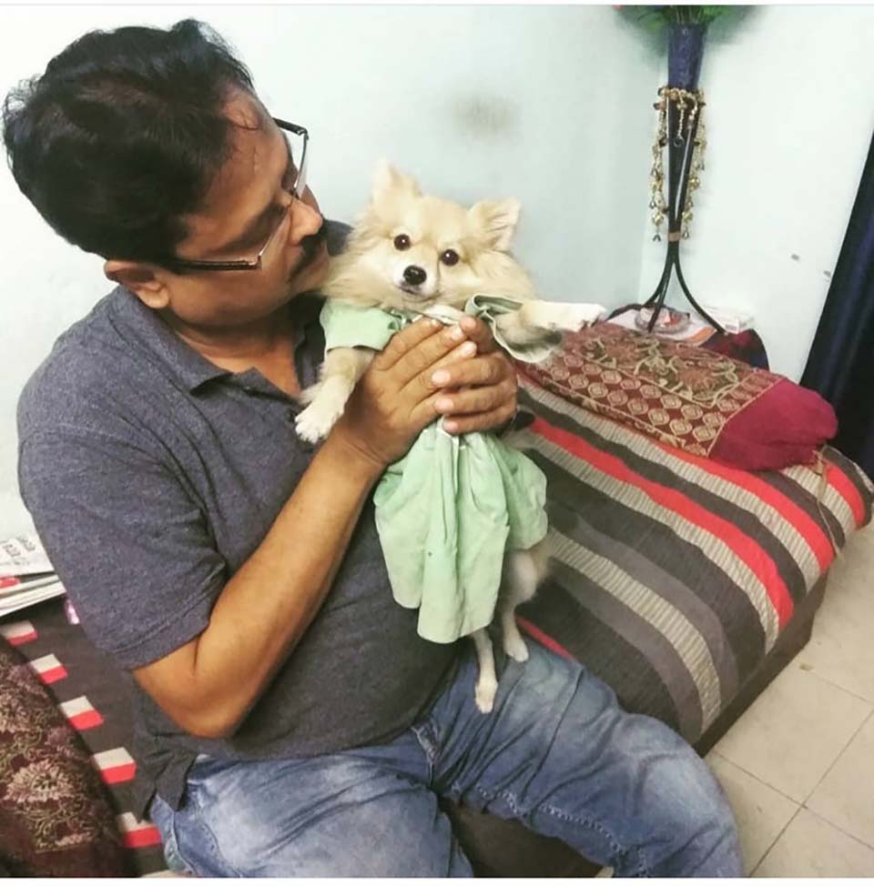 Papá y su perro