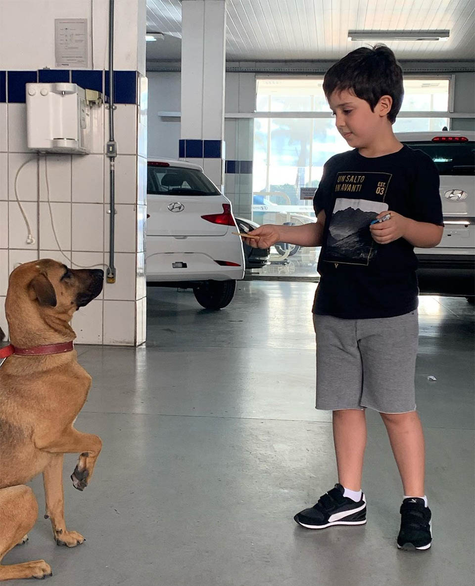 Tucson con niño