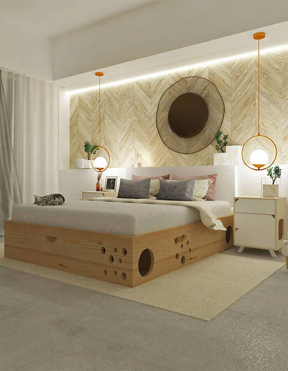 Cama perfectamente diseñada