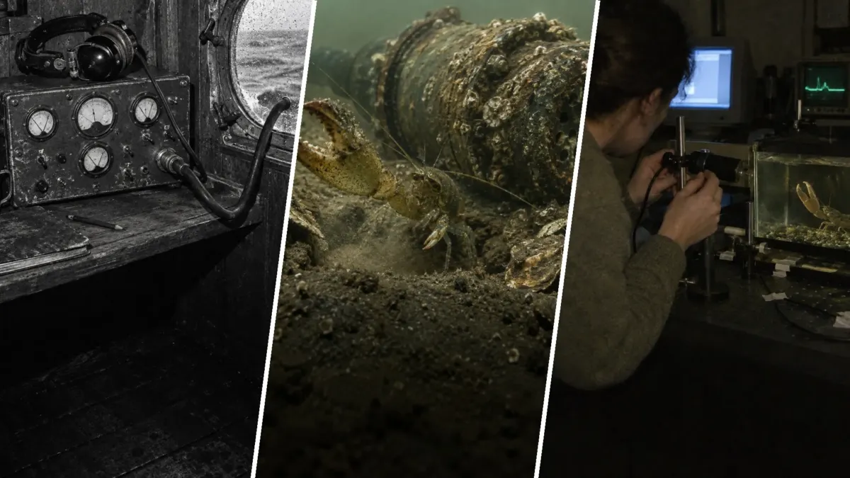 En plena Segunda Guerra Mundial, el sonar buscaba submarinos y el mar sonaba a sartén