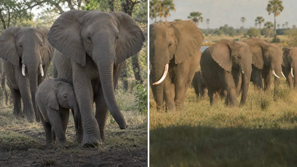 La guerra de Mozambique favoreció a las elefantas sin colmillos, y ningún macho nació así
