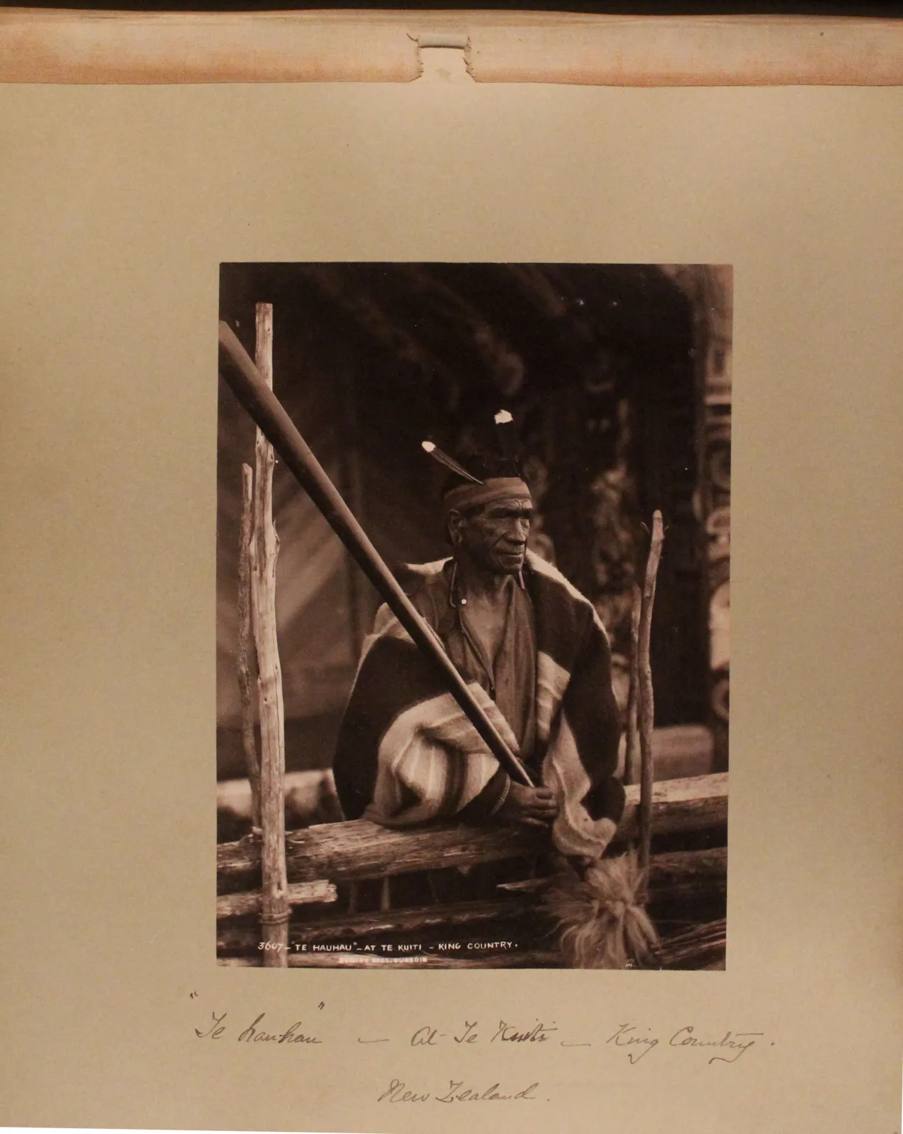 Fotografía histórica tomada por Alfred Burton
