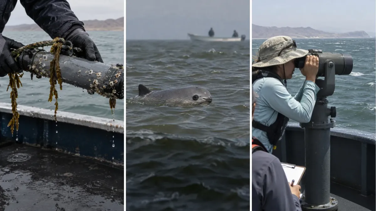 Nadie caza a la vaquita marina y, aun así, en 2025 solo se contaron entre 7 y 10